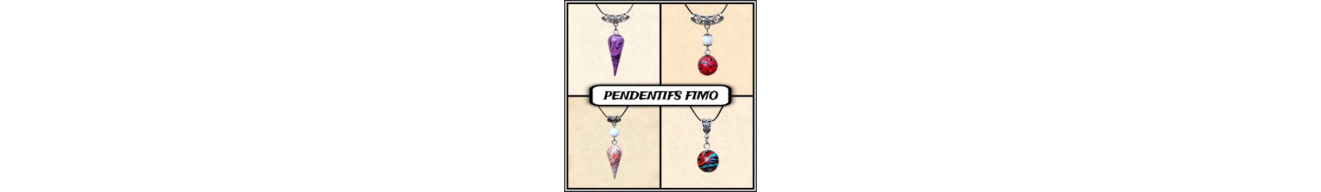 🔶 PENDENTIFS FIMO 🔶